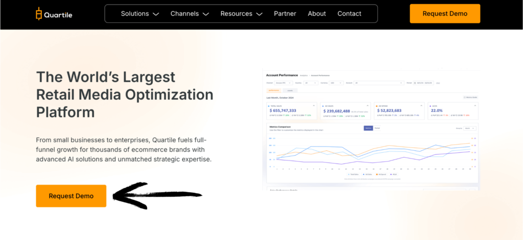 quartile homepage
