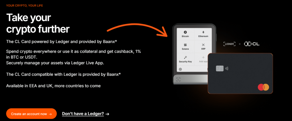 ledger CL Card