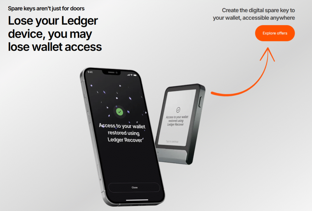 ledger ledger recover