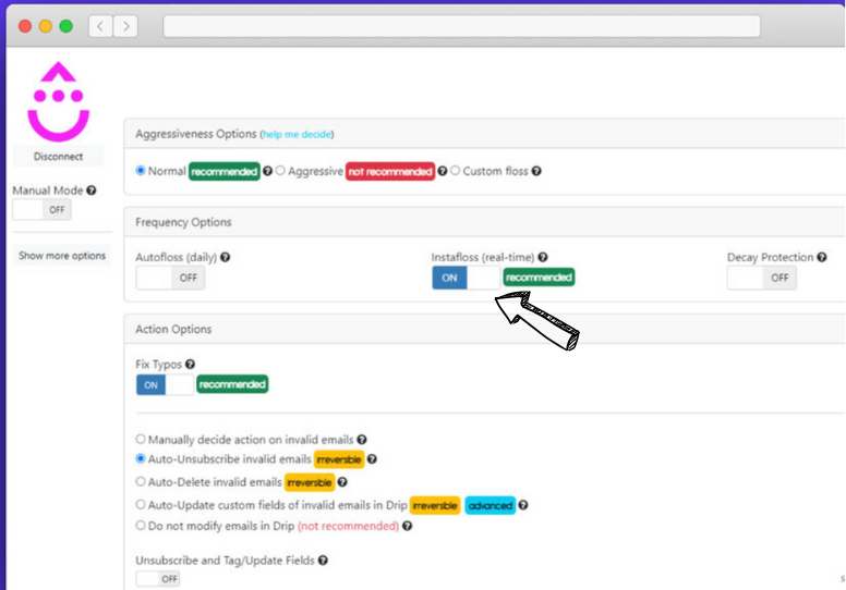 mailfloss typos fixer