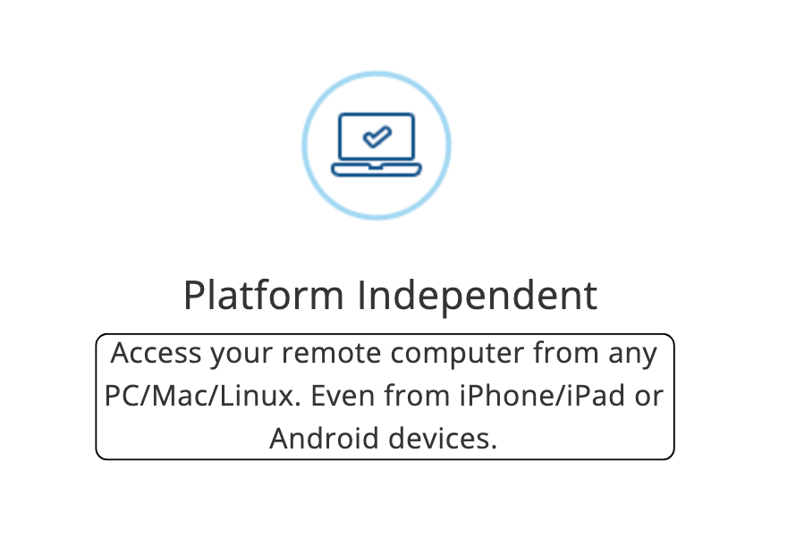 remotepc platform independent
