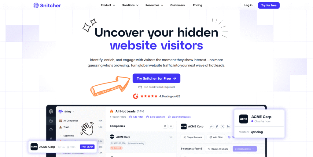 snither homepage