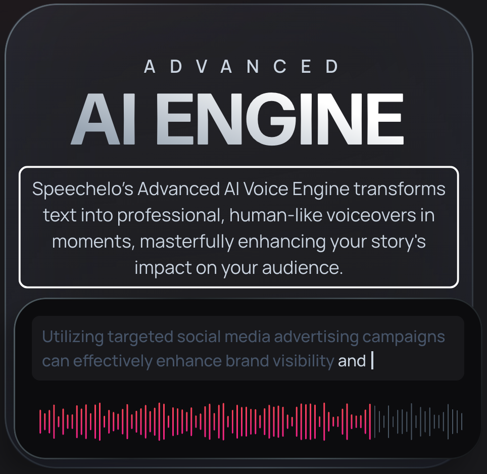 speechelo AI engine