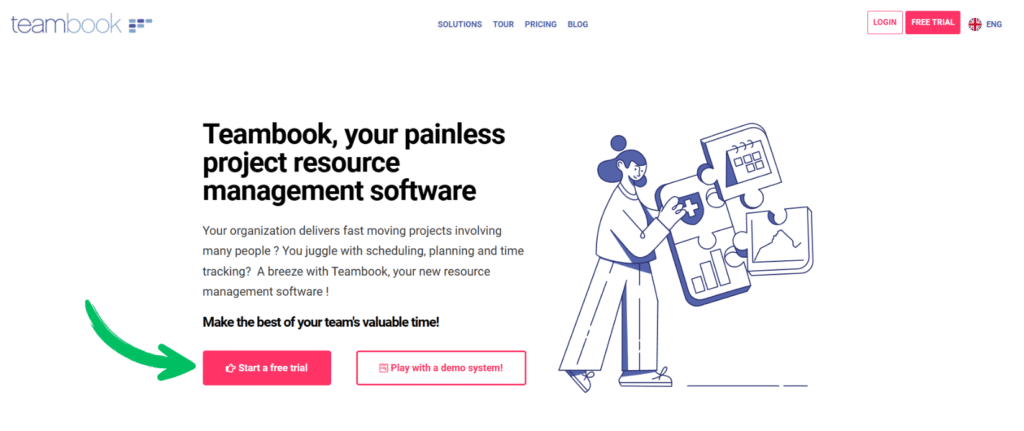 teambook homepage