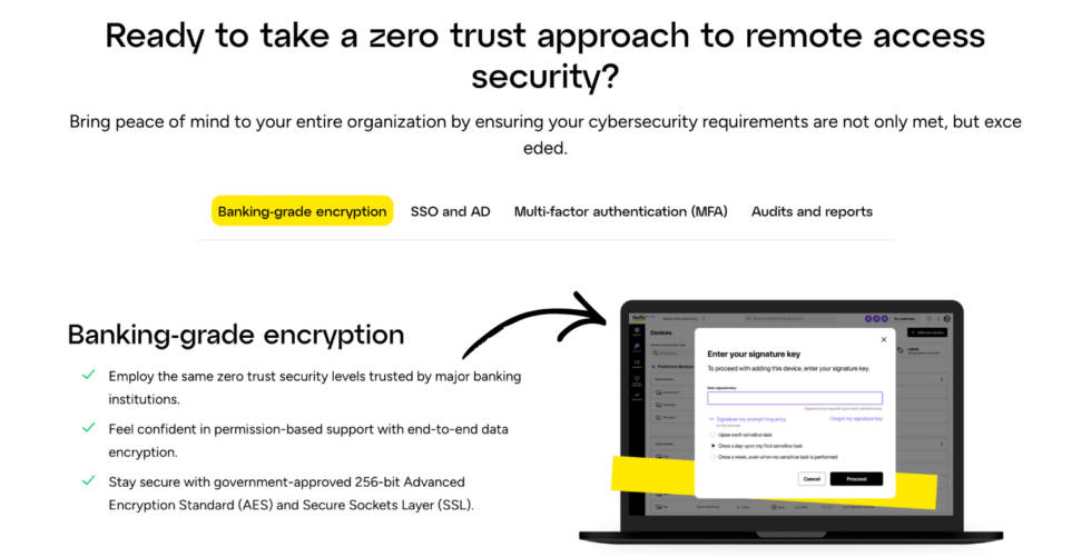 LogMeIn Resolve Zero-Trust Security Image