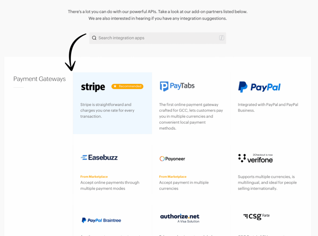 zoho ecosystem