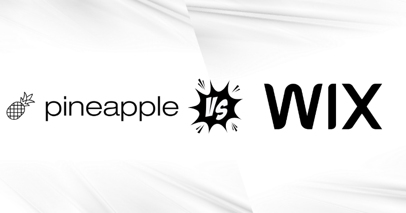 Pineapple Builder vs Wix
