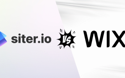 Siter vs Wix: Which AI Website Builder Reigns Supreme in 2025?