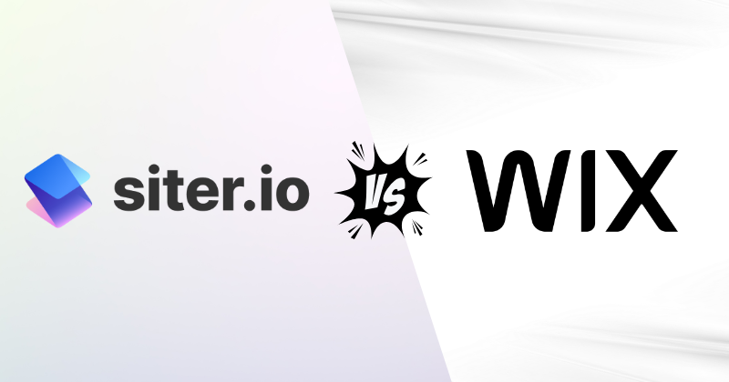 Siter vs Wix: Which AI Website Builder Reigns Supreme in 2025? 3 Siter vs Wix