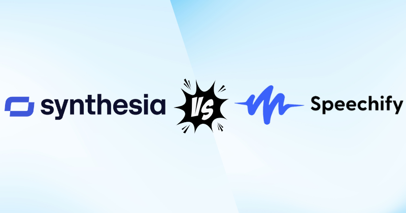 Synthesia vs Speechify