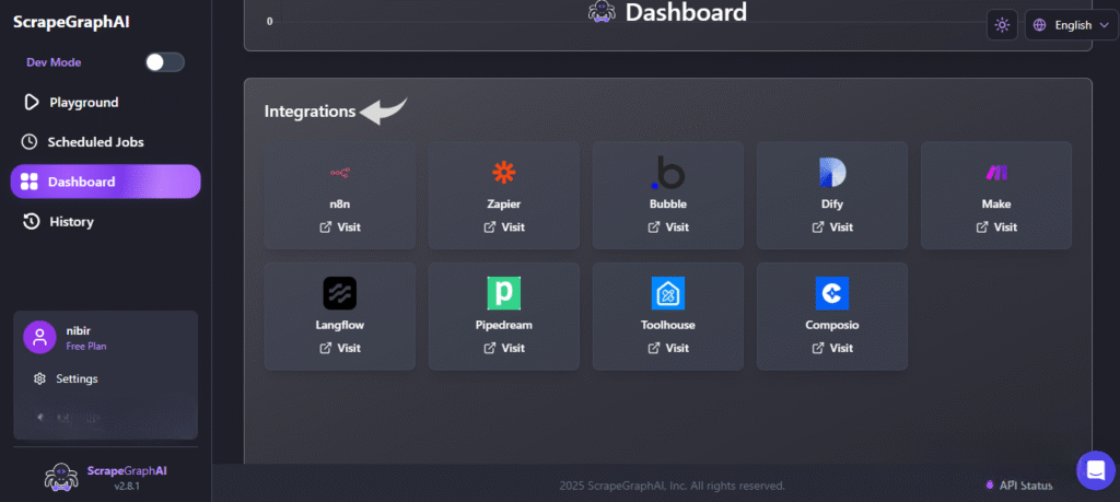 Scrapegraph Integrations