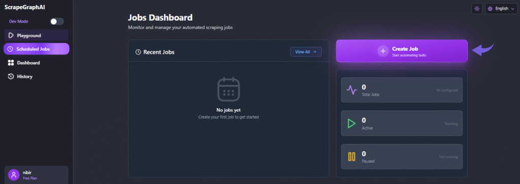 Scrapegraph Job Scheduler