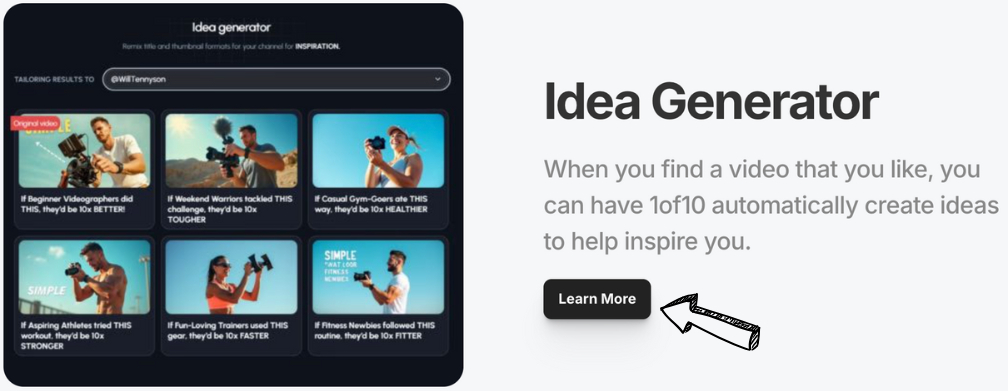1of10 idea generator