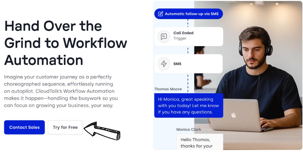 CloudTalk workflow automation