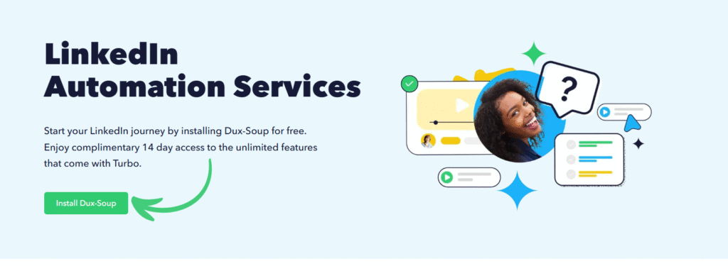 DUX-SOUP linkedin automation service