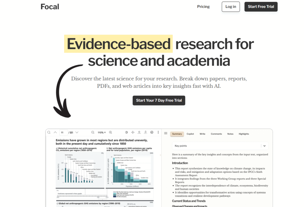 FOCAL homepage