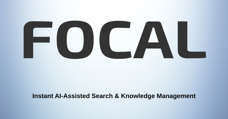 Focal Review: Discover the latest science research in 2025? 1 FOCAL logo