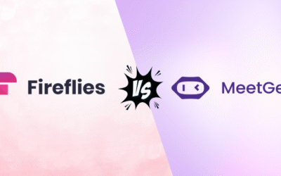 Fireflies AI vs Meetgeek: Which AI Meeting Tool Wins in 2025?