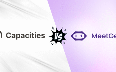 Capacities vs MeetGeek: Best AI Note-Taking App in 2025