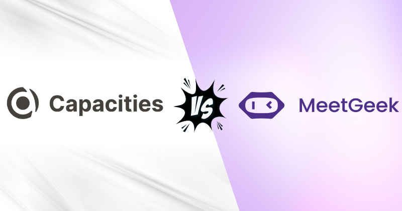 Capacities vs MeetGeek: Best AI Note-Taking App in 2025 3 Capacities vs MeetGeek