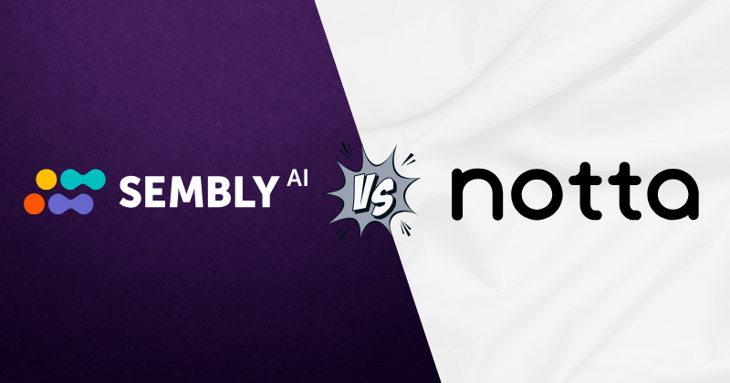 Sembly vs Notta: Which AI Meeting Assistant Wins in 2025? 3 Fahim AI 6 1 8