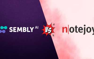 Sembly vs Notejoy: Which AI Note-Taking Tool is Best in 2025?