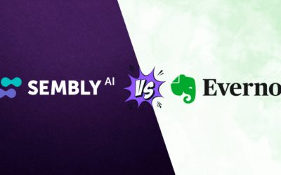 Sembly vs Evernote: Which AI Note-Taker Wins in 2025?