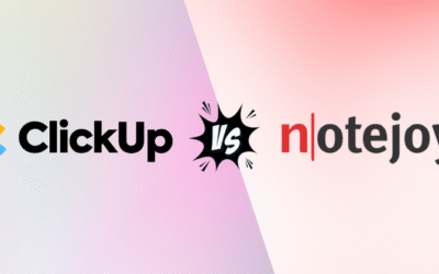 ClickUp vs Notejoy: Which AI Note-Taking App is Best in 2025?
