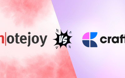 Notejoy vs Craft: Which Note-Taking App Reigns in 2025?