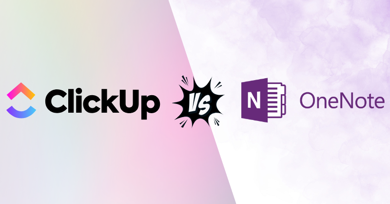 ClickUp vs Microsoft OneNote