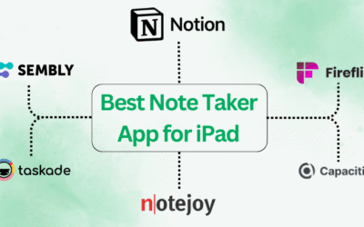 9 Best AI Note Taker App for iPad: Boost Productivity in 2025