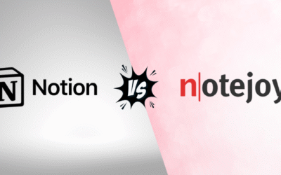 Notion vs Notejoy: Which AI Note-Taking App is Best in 2025?