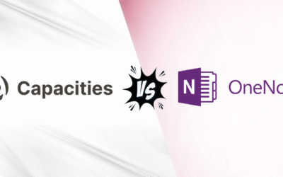 Capacities vs Microsoft OneNote: AI Note-Taking App in 2025?
