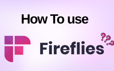 How to Use Fireflies: A Quick Start Guideline in 2025