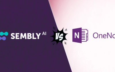 Sembly vs Microsoft OneNote: Best AI Note-Taking App in 2025?