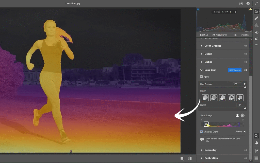 Photoshop 3D Depth Estimations