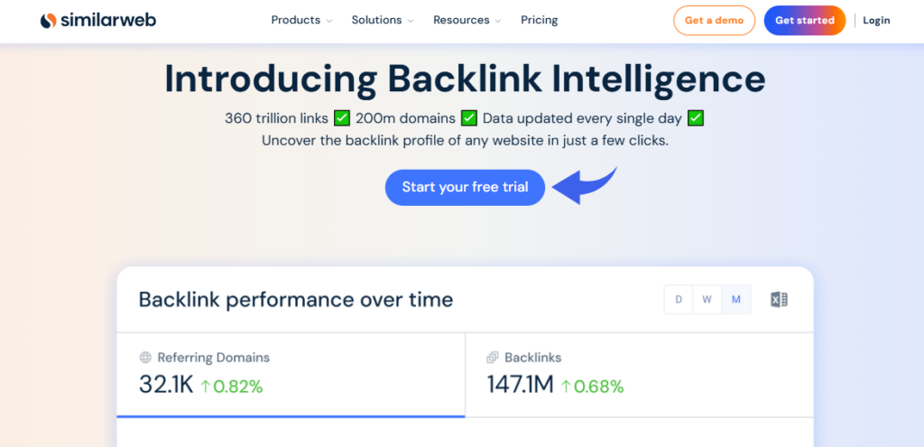 Similarweb Bakclink Intelligence