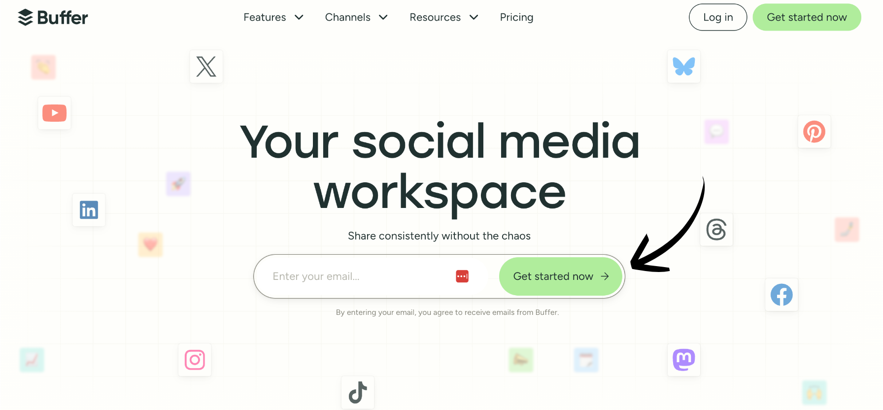 buffer homepage