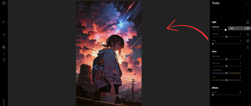 VSCO photo editor