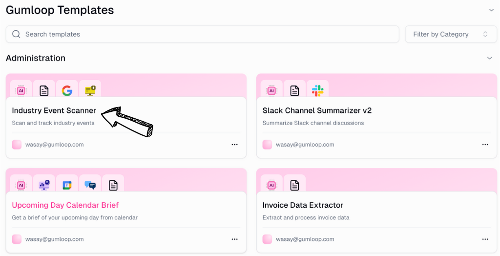 gumloop templates