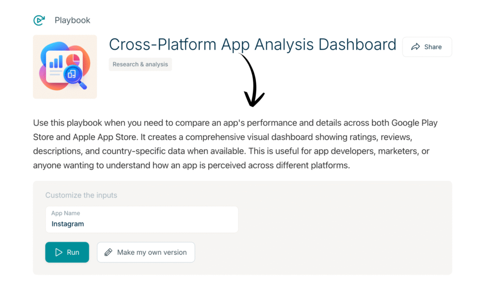 lutra Cross-Platform App Analysis Dashboard