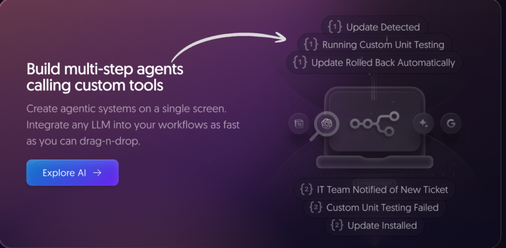 n8n multi-step agents tools