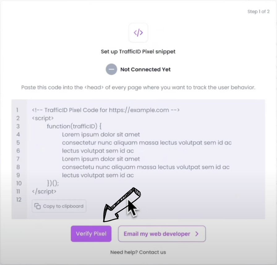 writewell traffic ID