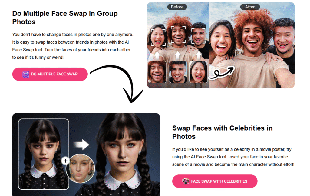 youcam perfect ai face swap for photos