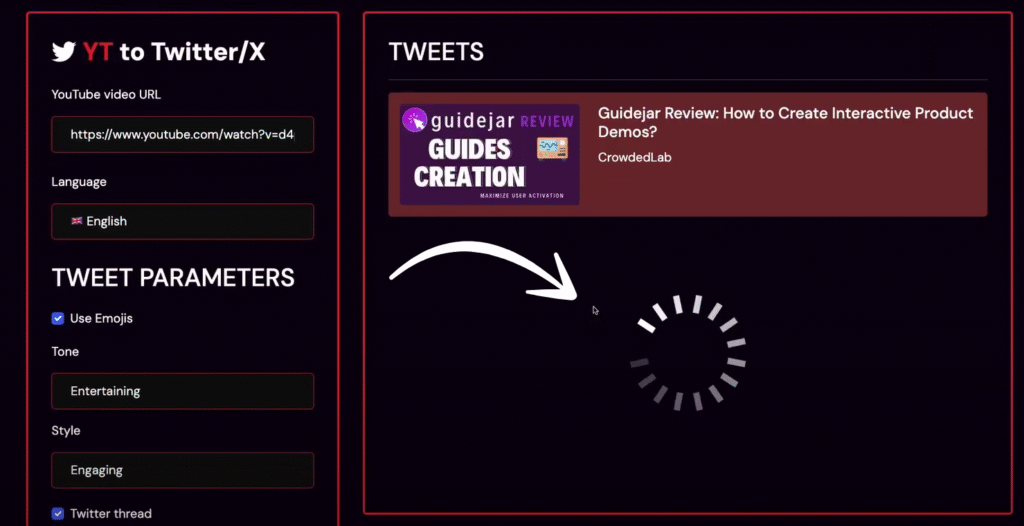 ytcopycat YT to Twitter X