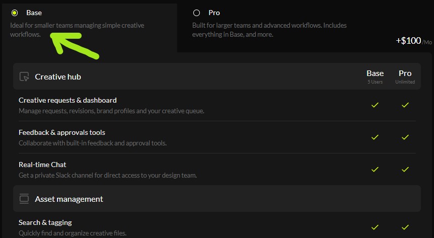 Design pickle Pricing