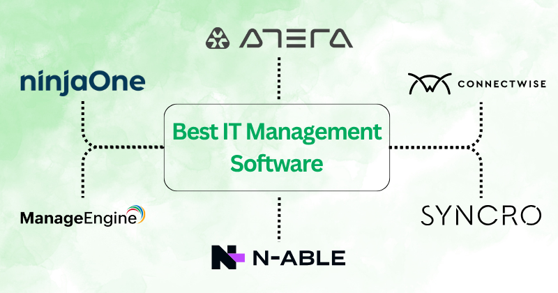 7 Best IT Management Softwares for 2025 4 IT management softwares