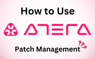 How to use Atera Patch Management in 2025