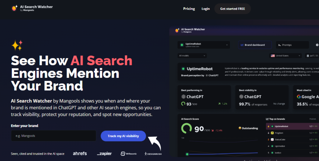 Mangools Review: The SEO Suite You Need in 2026 12 Mangools AI Search Watcher