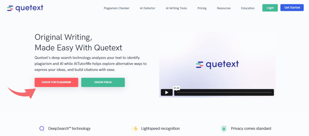 Quetext Introduction